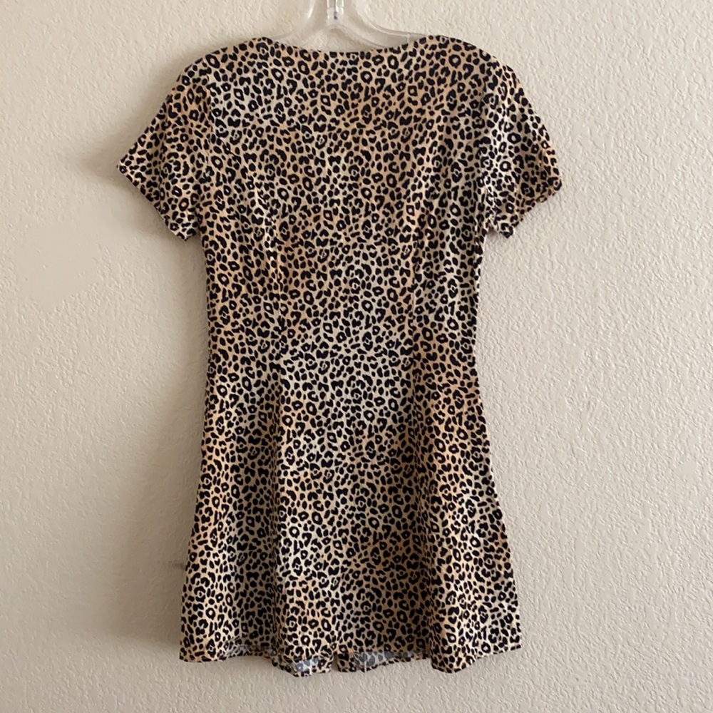 Button Front Mini Dress - Picture 6 of 6